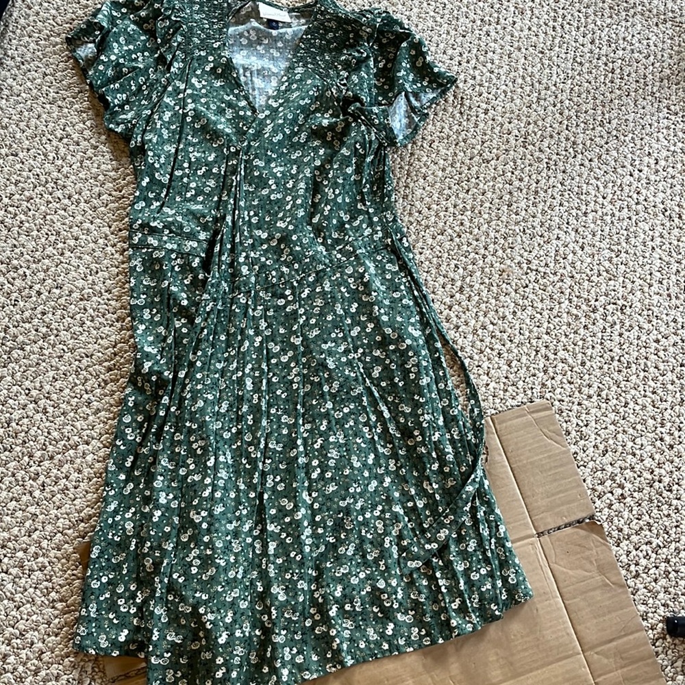 Universal thread wrap around dress
